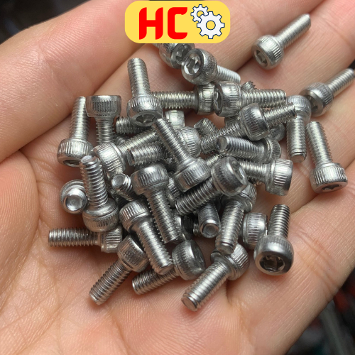 [ Inox 304 ] Bulong lục giác chìm đầu trụ zise M2 M2.5 M3 M4 M5 Ốc lục ...