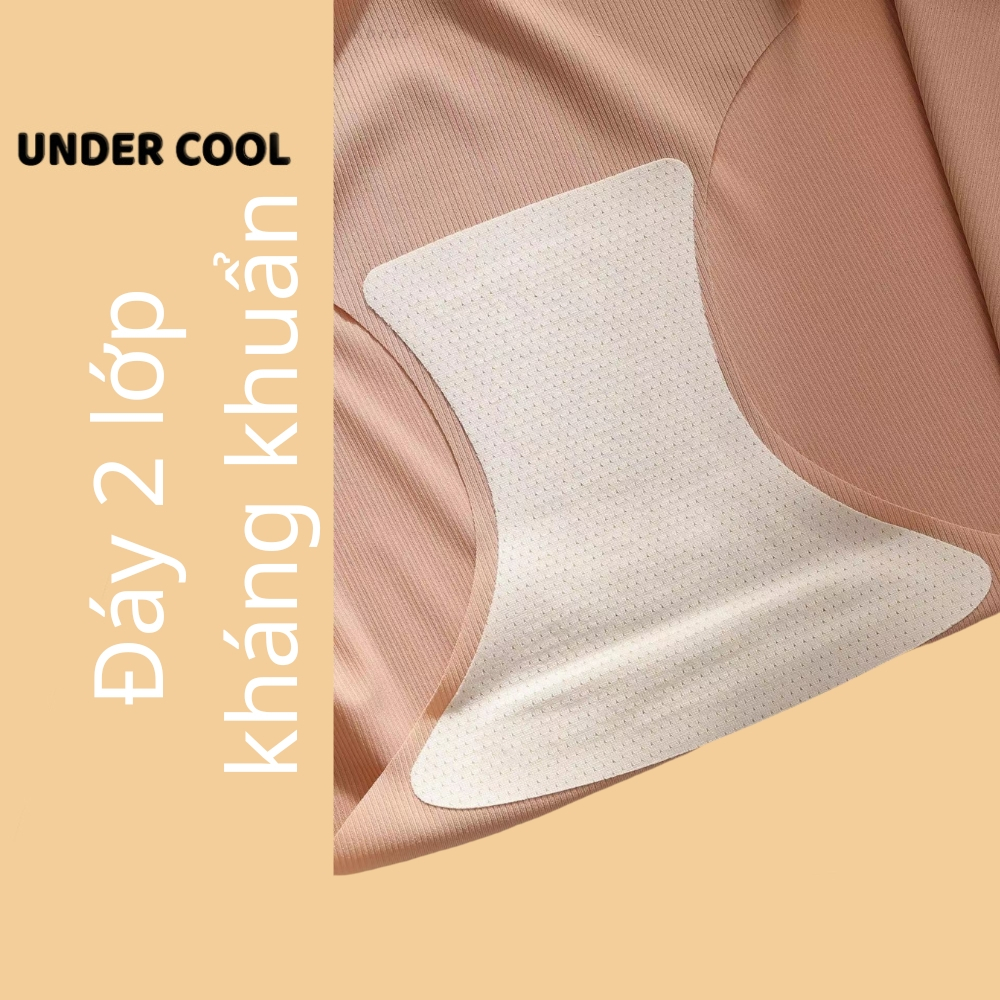 Combo 6 Quần Lót Nữ Su Thạch UNDERCOOL Thiết Kế Co Giãn Cao Cấp Tàng Hình - Phù Hợp Mọi Vóc Dáng- Siêu Mỏng Gân CB QL01