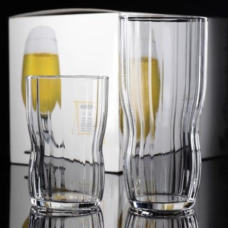 Ly thủy tinh Libbey sọc nhập khẩu, cốc thủy tinh chịu nhiệt dùng cho quán cafe, nhà hàng, bar, pub