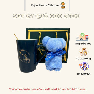Bộ Quà Sinh Nhật Nam Nữ Kèm Thìa Vàng Sang Trọng YIYIHOME