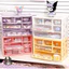 Tủ đồ mini để bàn nhiều ngăn, tủ đựng dụng cụ học tập có ngăn kéo xếp chồng lên nhau với 4 màu sắc TULY SHOP