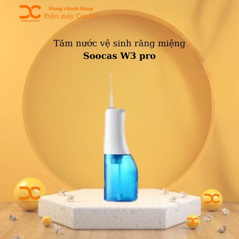 Tăm nước vệ sinh răng miệng Xiaomi Soocas W3 Pro, soocas W3F, Soocas W1 ...