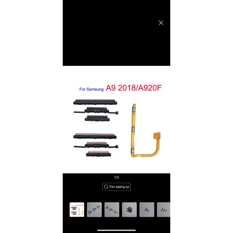 cáp nút mở nguồn sam sung a920/a9 2018