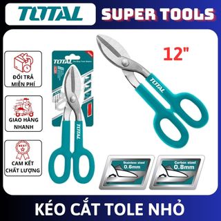 ĐỒ NGHỀ TOTAL Kéo cắt tole nhỏ 12” <Super> THT524121