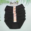 Quần Lót Nữ Cotton Màu Đen Size 45-60 ký Chất Vải Mềm Mại Co Giãn Tốt - Đồ Lót Bơ Chíp [2019 + 3264 Đen]