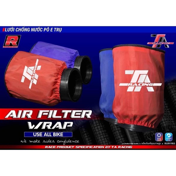 Áo Mưa Lưới TA Racing Trùm Lọc Gió Trụ Chống Nước 99% | Shopee Việt Nam