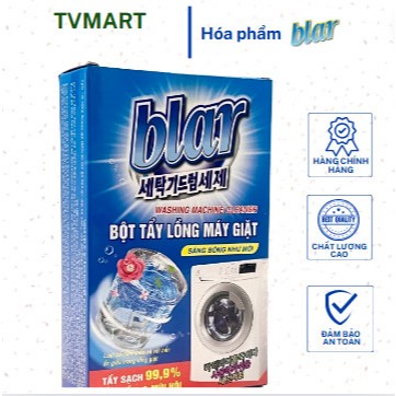 BỘT TẨY LỒNG MÁY GIẶT BLAR 200G-Sạch bong, sáng bóng (50 hộp/thùng)