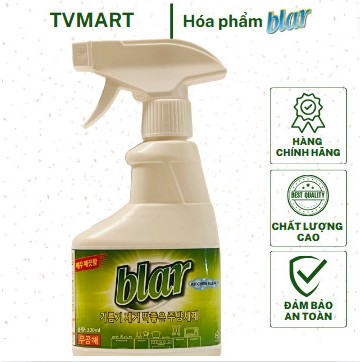 HOẠT CHẤT TẨY DẦU MỠ NHÀ BẾP BLAR 300ML-SẠCH BONG, SÁNG BÓNG (24 chai/thùng)