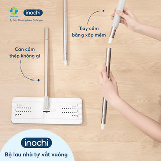 Cây Lau Nhà Tự Vắt Souji: Tròn, Vuông, Xoay - Lau Nhanh, Sạch Bóng, Tiện Lợi! (Cleaning, Kitchen)