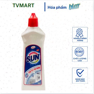 KEM TẨY ĐA NĂNG SUN 650g –SẠCH BONG SÁNG BÓNG (24 chai/thùng)