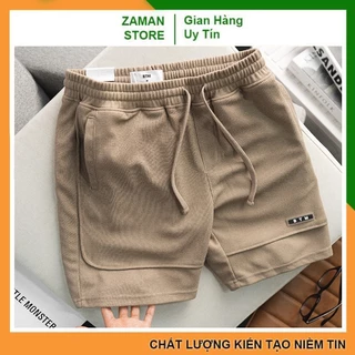 Quần đùi nam thể thao tổ ong, Quần short nam mặc nhà mẫu mới co giãn nhẹ thoải mái vận động - Zaman