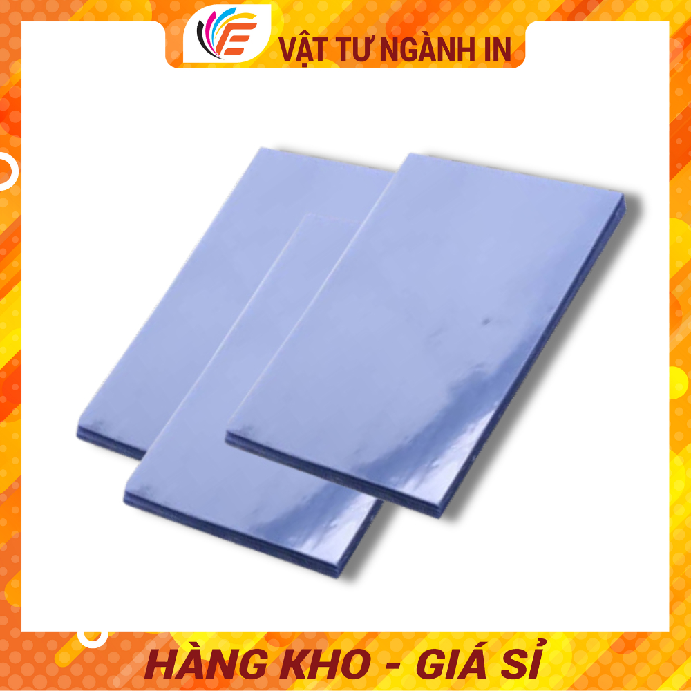 Giấy Bìa Kiếng Bìa Nhựa Đóng Sách Làm Hoa Sáp Ốc Quế Dày 1,5zem Chịu Nhiệt Bìa Kính Có Màu Trắng Trong