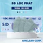 5D Lộc Phát - Thùng 100 Chiếc Khẩu Trang 3 Lớp Kháng Khuẩn Chống Bụi