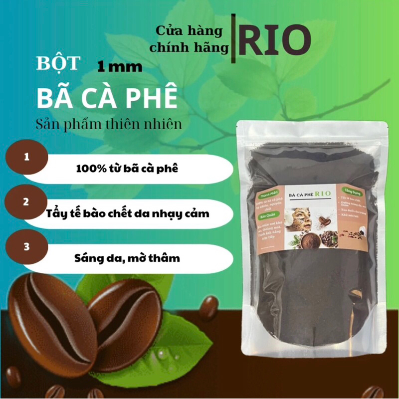 Bã cafe nguyên chất tẩy tbc, có Giấy Kiểm Định, tặng 20% khối lượng