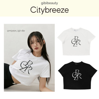 Áo Croptop CITYBREEZE Logo Cropped Short Sleeve