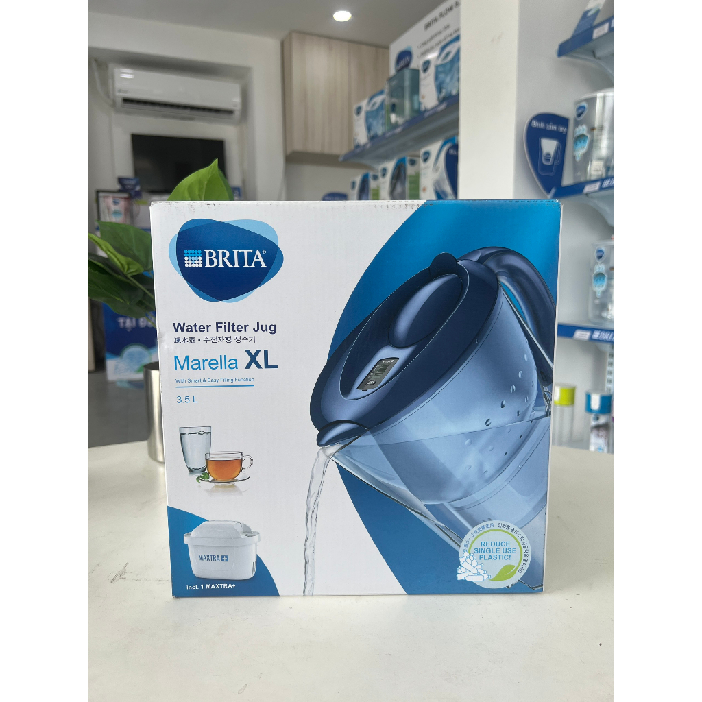 Ảnh Bình lọc nước BRITA MARELLA XL - 3,5l (có sẵn 1 lõi lọc Maxtra Plus) - Live 3