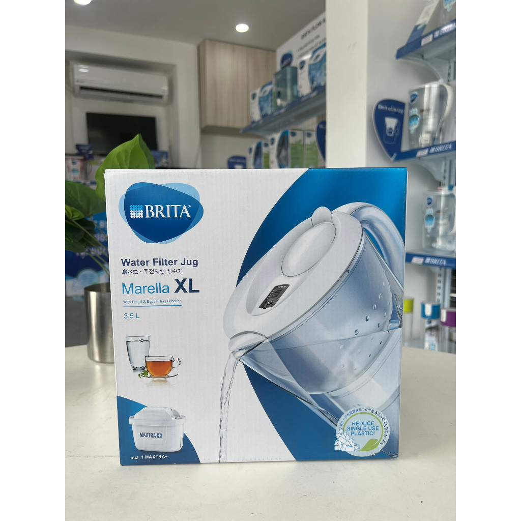 Ảnh Bình lọc nước BRITA MARELLA XL - 3,5l (có sẵn 1 lõi lọc Maxtra Plus) - Live 2