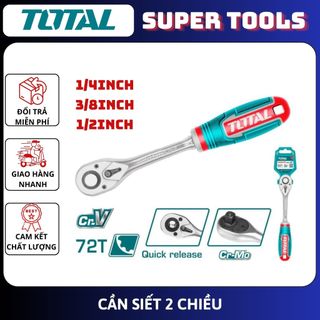 ĐỒ NGHỀ TOTAL Cần siết  2 chiều 1/4 inch THT106146 / 3/8 inch THT106386 / 1/2 inch THT106126