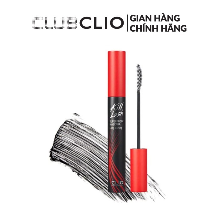 Ảnh Mascara Clio Cong Mi, Chống Trôi Kill Lash Superproof Mascara 7g 1