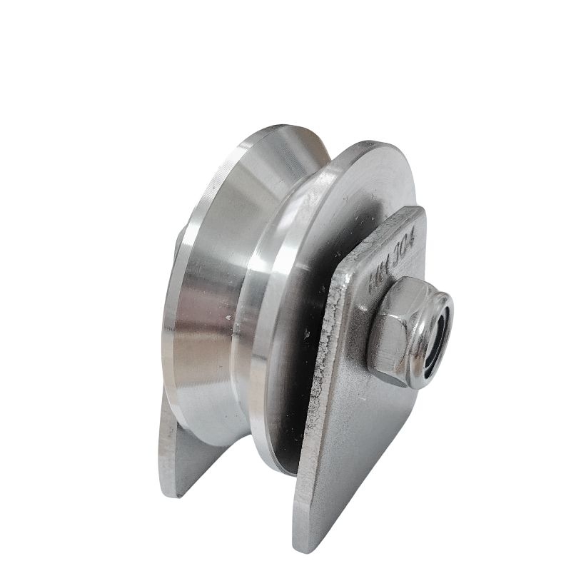 Bánh xe rãnh V Inox 304 - Bánh 40mm, 50, 60, 70, 80, 100mm (1 cái ...