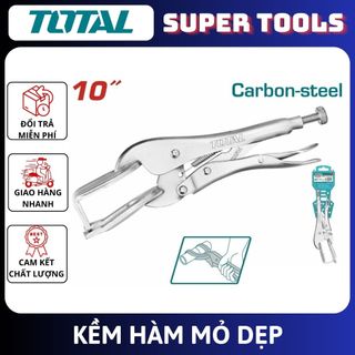 ĐỒ NGHỀ TOTAL Kềm bấm hàm mỏ dẹp 10inch THT1921003<HÀNG CHÍNH HÃNG>