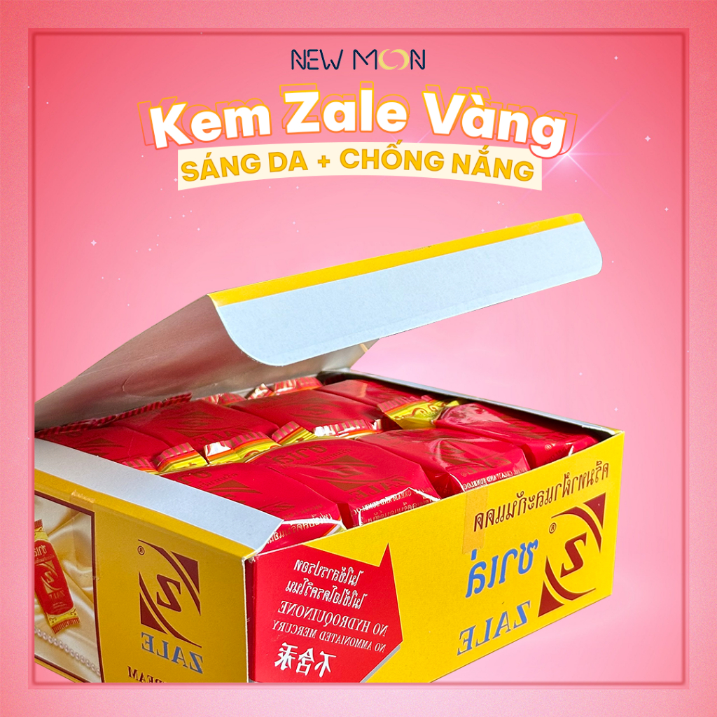Kem chống nắng nén [ZALE THÁI] VÀNG sáp ong [ZALE THÁI] - Hộp 24 hũ