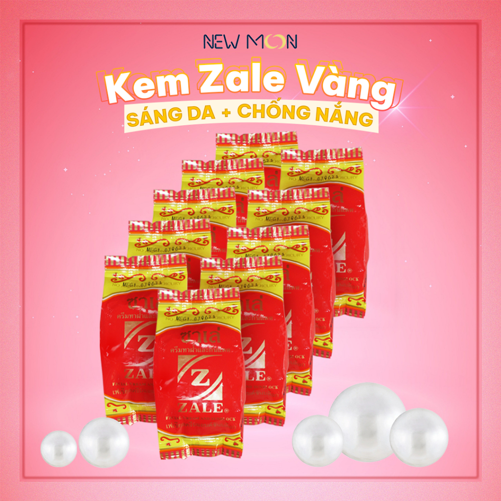 Kem chống nắng nén [ZALE THÁI] VÀNG sáp ong - Combo 10 hũ