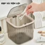 Thùng rác mini để bàn văn phòng, thùng đựng rác trong suốt kiểu sáng hiện đại sang trọng TULY SHOP
