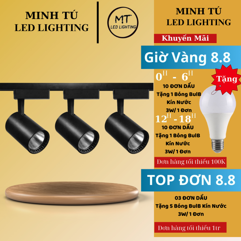 Đèn Rọi, Đèn Ray Rọi, Rọi Tranh Công Suất 10W, 20W, Hành 24 Tháng ...