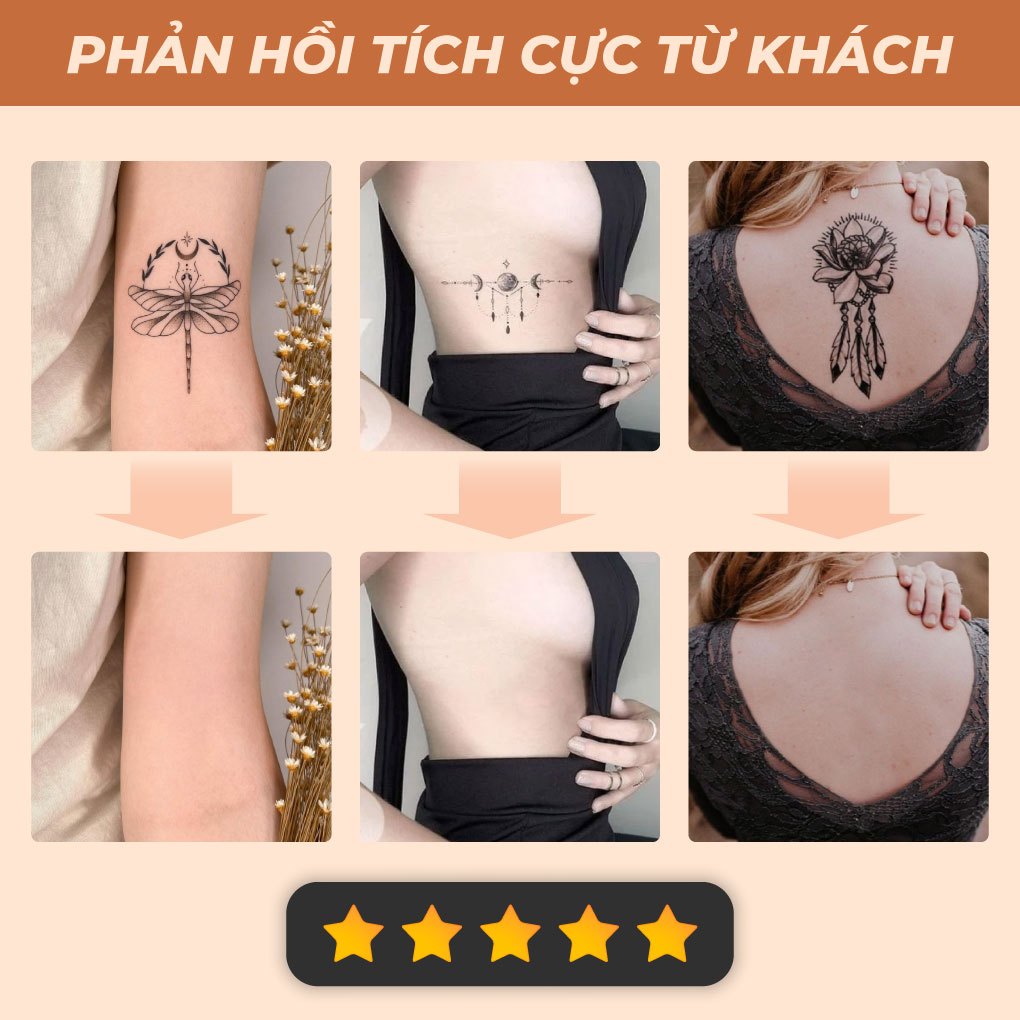 Kem che hình xăm sẹo khuyết điểm chống nước lì lâu trôi Bellena Tattoo Concealer Cream