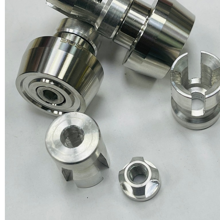 Gù tay lái inox, Lõi nhôm CNC, Gù inox chống rung tay lái chính hãng ...