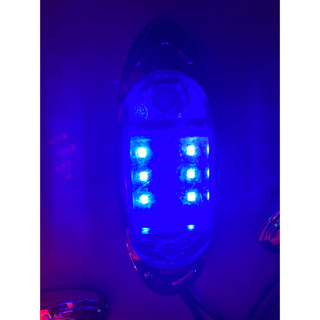 Combo 10 Đèn led sườn ô tô 6568, xe tải 6 bóng led dùng chung điện 12v 24v siêu sáng, siêu đẹp.