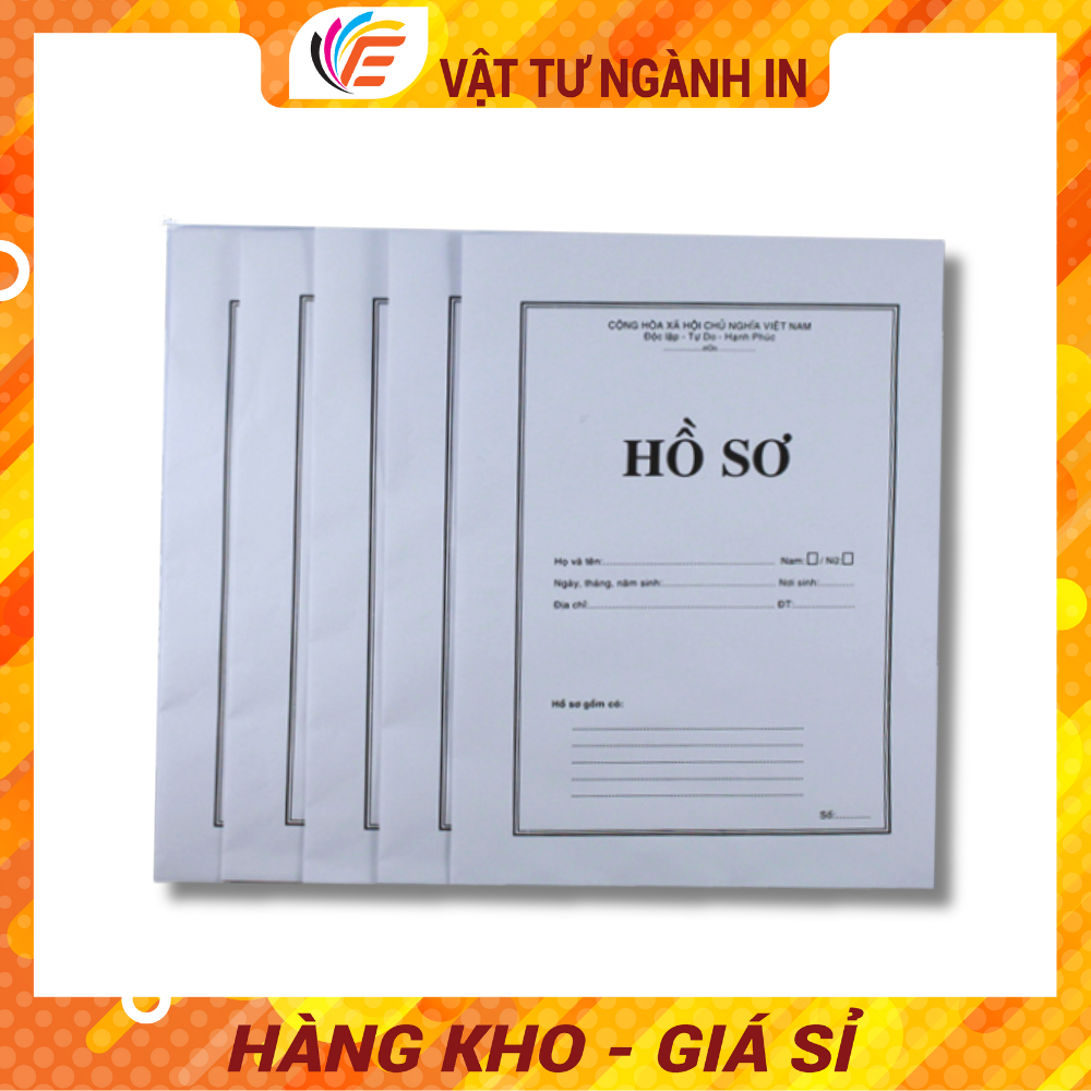 Túi Đựng Hồ Sơ Xin Việc A4 Bao Thư Phong Bì Bìa Hồ Sơ In Sẵn Hoặc In Theo Yêu Cầu