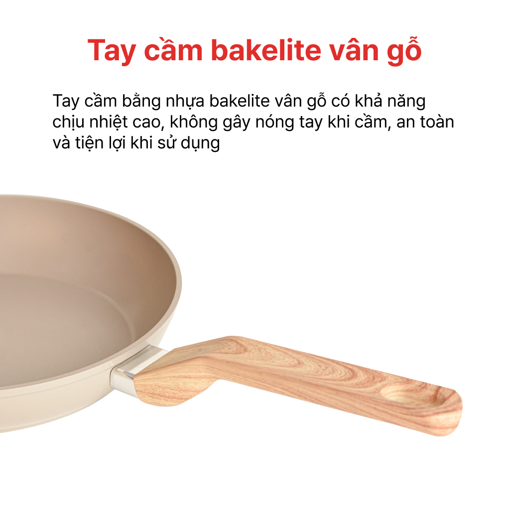 Ảnh Chảo chống dính đáy từ Forged Prime 20, 24, 26, 28, 30CM, HAPPYCOOK 3