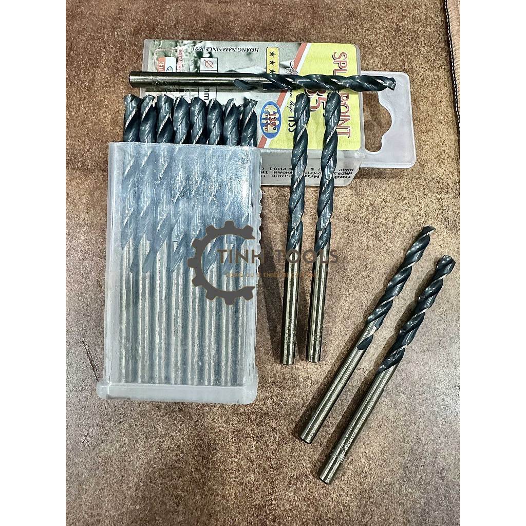 (9 li đến 20 li) Mũi khoan Pháp inox, sắt, thép Hoàng Nam Chính Hãng, mũi khoan Pháp chuyên khoan inox (Giá 1 mũi)