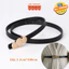 Thắt Lưng Da Đen Dây Nhỏ 1.2cm Nữ Cao Cấp Mặt Khóa Hình Nữ Hoàng Phong Cách Hàn Quốc Tiện Dụng Dễ Phối Đồ