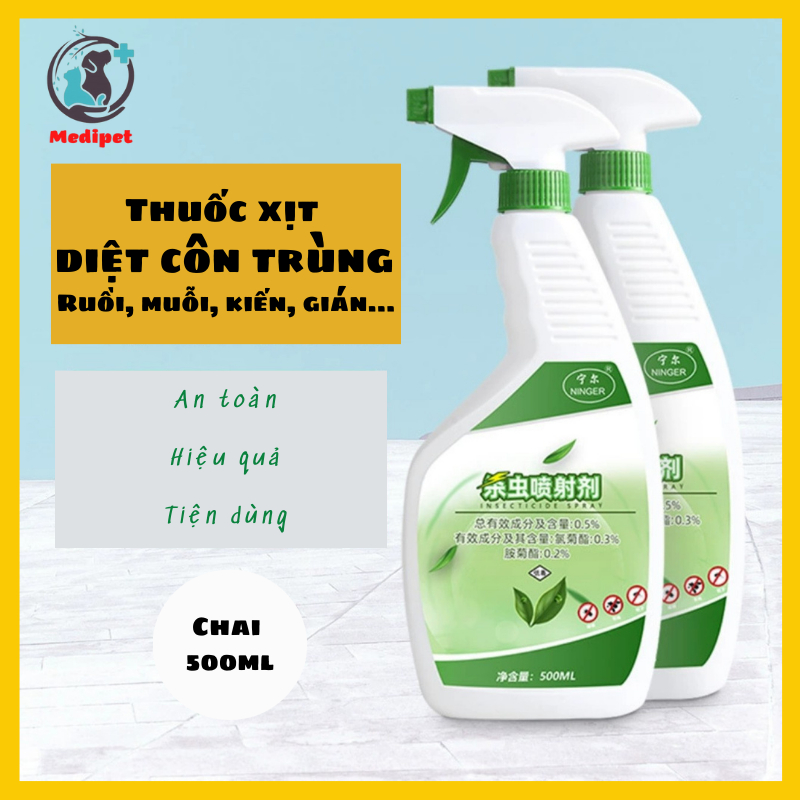 Chai xịt diệt kiến gián ruồi muỗi diệt sạch côn trùng gây hại an toàn ...