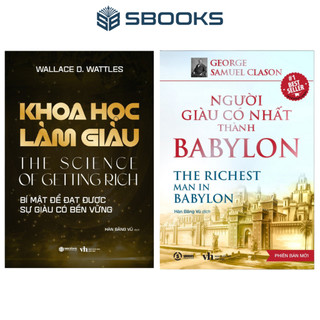Sách Combo 2 Cuốn : Khoa Học Làm Giàu + Người Giàu Có Nhất Thành Babylon - SBOOKS