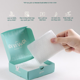 COMBO 4 Hộp Khăn mặt khô đa năng cao cấp Goêm phiên bản du lịch 5m