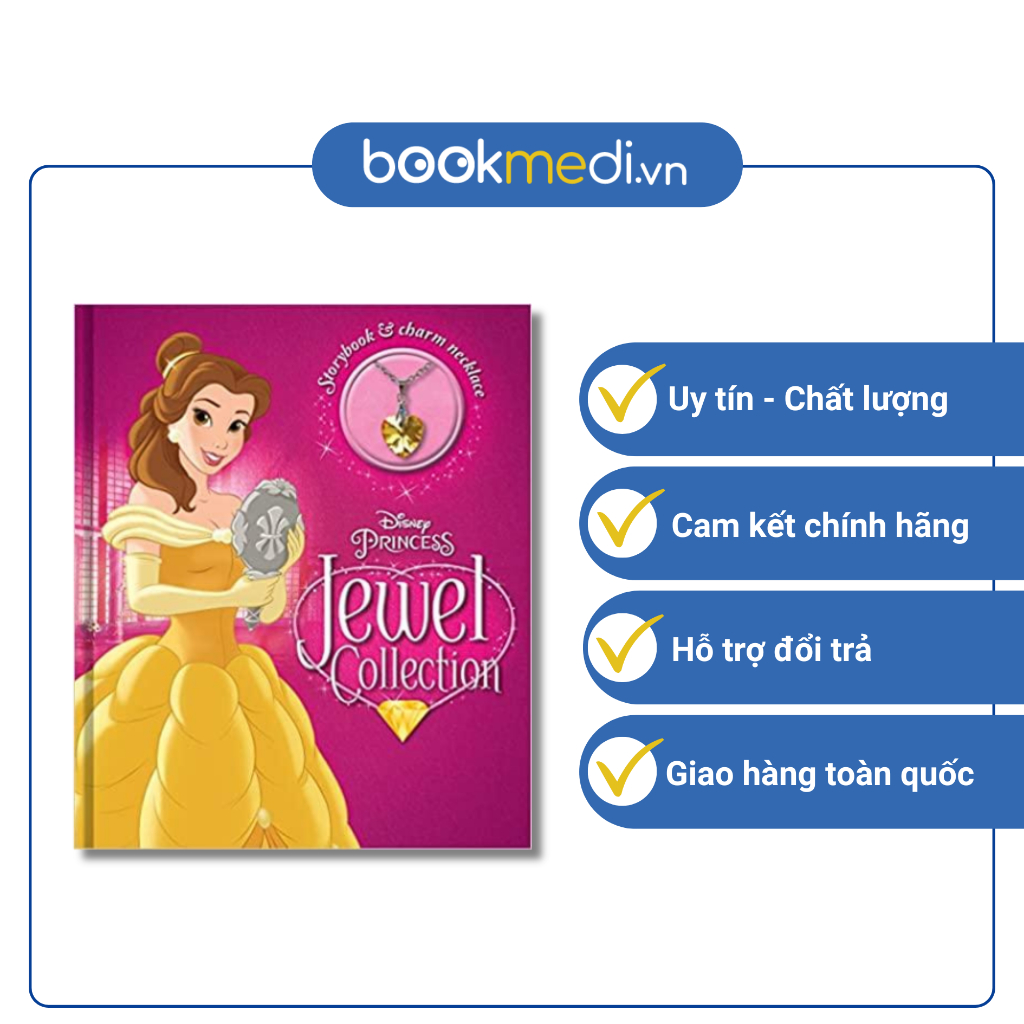 Sách tiếng Anh Disney Princess Beauty and the Beast: Jewel Collection ...