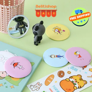 Gương mini nhỏ cầm tay tiện lợi phong cách Hàn Quốc