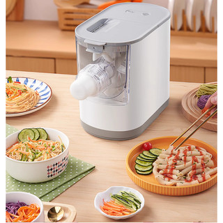 Máy làm sợi mì sợi bún tươi tự động -Dụng cụ làm mì đa năng với 6 khuôn làm mì cho 6 loại sợi mì