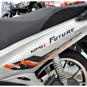 Tem Future 2024 Cam - đen ( Future Led ) . Decal cao cấp, tách nền dán lên mọi màu xe