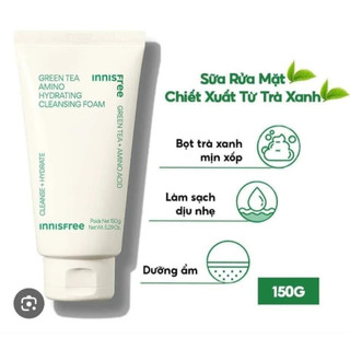 (Mẫu mới) Sữa Rửa Mặt Innisfree Cleansing Foam 150ml