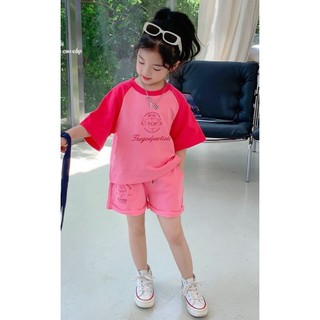 [B&G] Bộ bé gái cộc tay mùa hè cotton mịn mềm mát cho bé từ 10-45kg