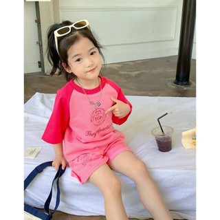 [B&G] Bộ bé gái cộc tay mùa hè cotton mịn mềm mát cho bé từ 10-45kg