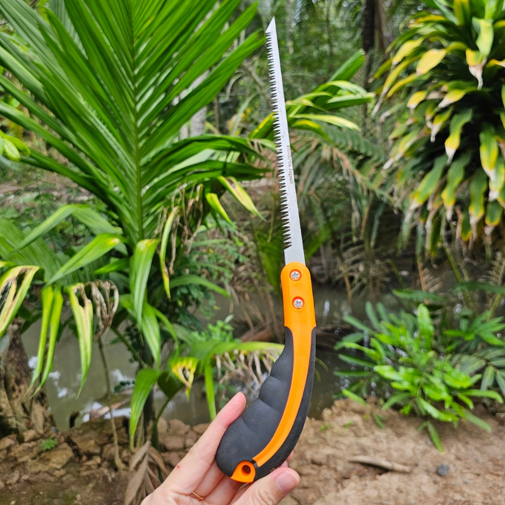 (Freeship) 7 món dụng cu cây cảnh (Kéo cắt cành, kéo tỉa cành, kích rễ hb101, keo liền da, cưa lách, cưa gấp, dao ghép)