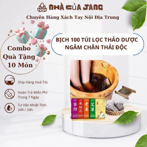 Gói Thảo Dược Ngâm Chân Túi Lọc Đông Y - Ngâm Chân Hỗ Trợ Giảm Đau Nhức Xương Khớp Giúp Giảm Hôi Chân - Nhà của Jang