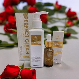 Thanh lý  combo tẩy lông kèm serum triệt lông Huyền Phi