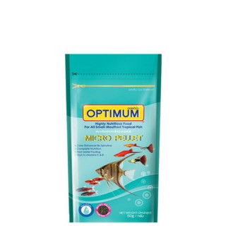 Cám thái OPTIMUM gói 50g thức ăn cao cấp cho cá vàng, cá ba đuôi, cá kiếm, ông tiên, Betta